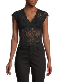 RD style V-Neck Lace Top on SALE   Saks OFF 5TH at Saks Off 5th